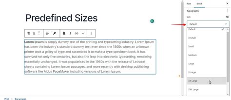Image result for Text Font Sizes