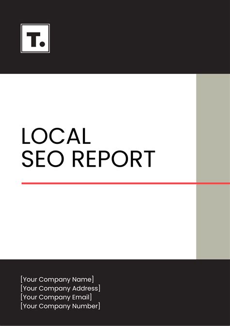 Free SEO Report Format Template to Edit Online