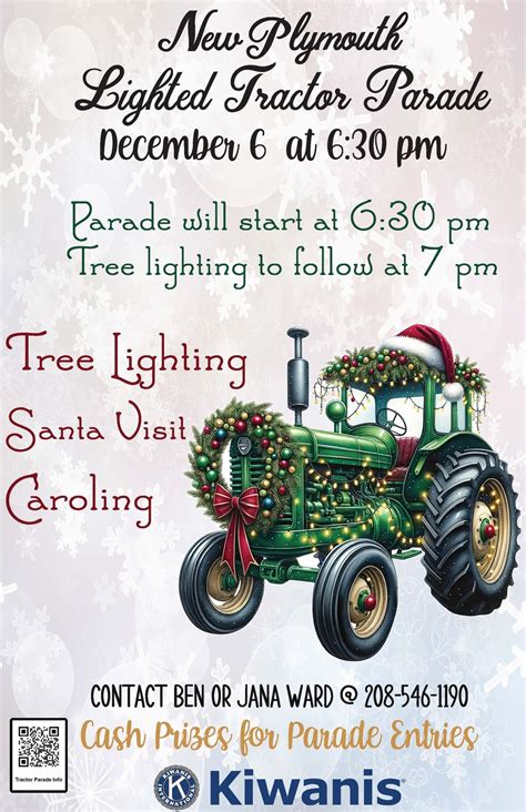New Plymouth Lighted Tractor Parade, New Plymouth , New Plymouth, ID ...