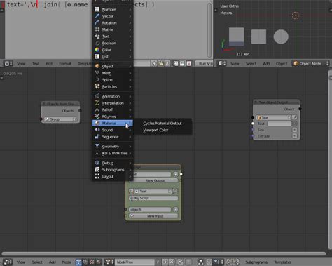 Blender Python Script Example 的图像结果
