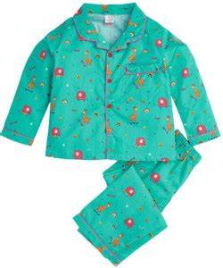 Babywish Kids Nightwear Girls Printed Cotton Price in India - Buy ...