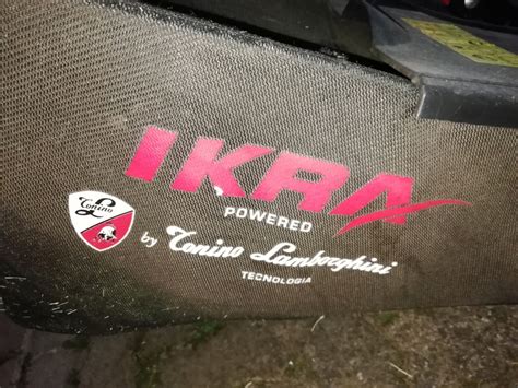 Tosaerba IKRA Lamborghini si spegne dopo pochi secondi