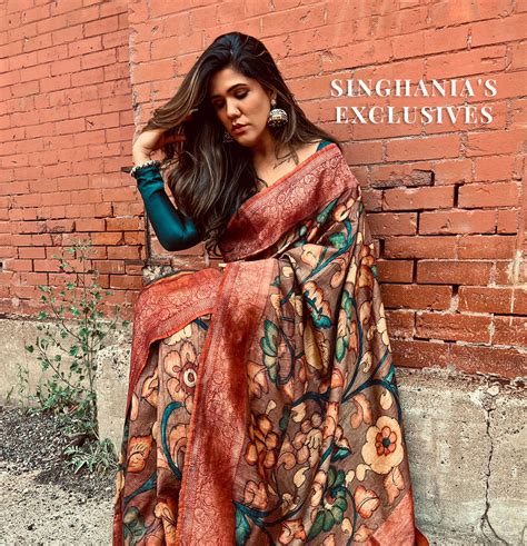 Soft Pastel Yellow Floral Embroidery Organza Saree | Singhania's