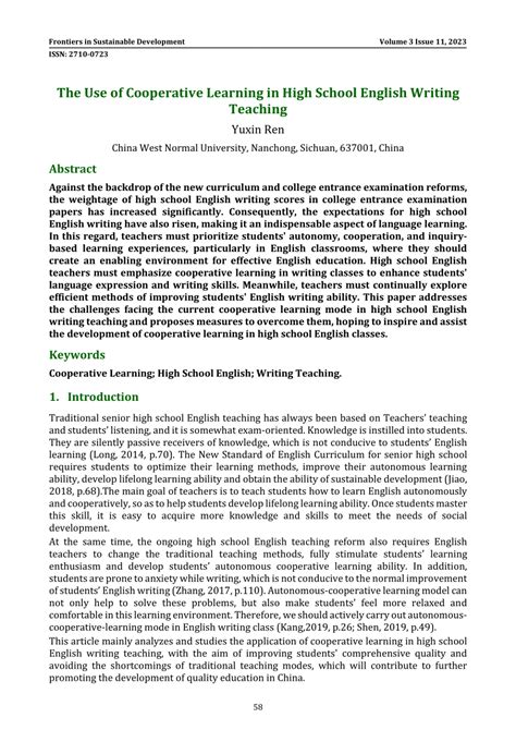 Co-operative Learning in English 的图像结果