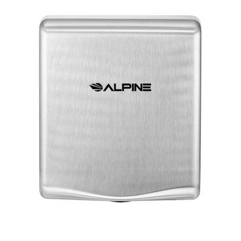 Alpine Industries Stainless Steel Touchless Hand Dryer at Lowes.com