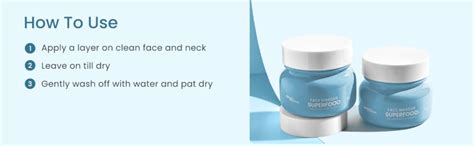 Buy Earth Rhythm Superfood Face Masque with Blue Spirulina & Squalane ...