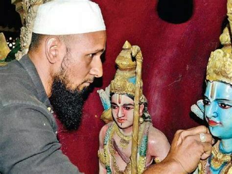 Love Above Hate: 27-YO Saddam Hussein Takes Care Of A Ram Temple In ...
