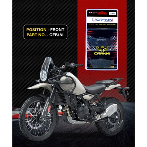 Buy Crank1 Carbon Brake Pads for Himalayan 450 (1018-2020) – Bikester ...