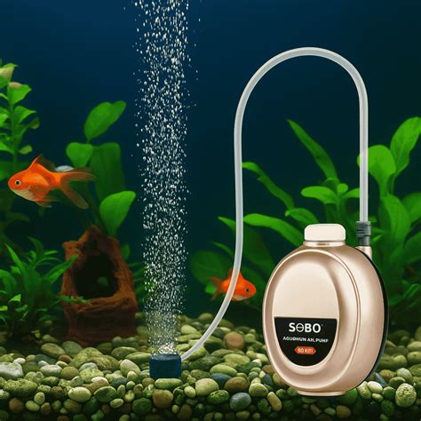 SOBO SB-618 Dual Outlet Aquarium Air Pump | Quiet & Energy Efficient ...