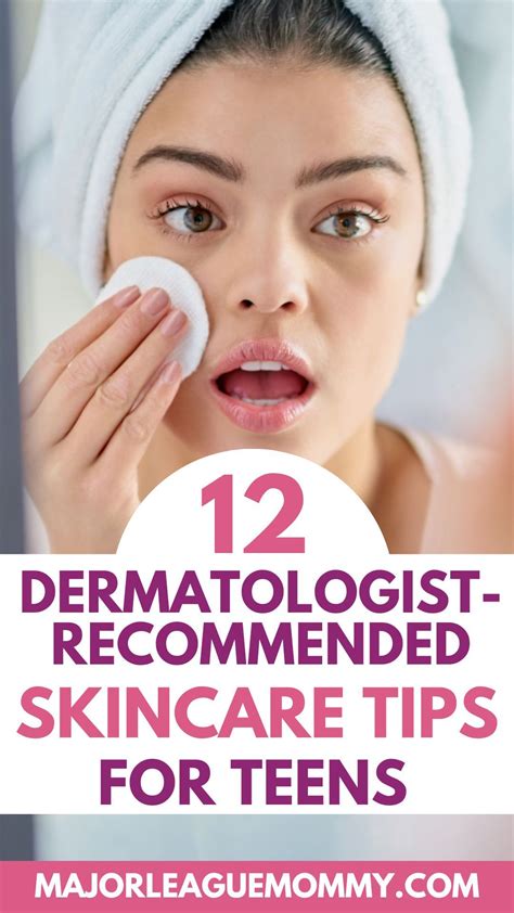 12 Proven Skincare Tips for Teens | Major League Mommy | Teen skin ...