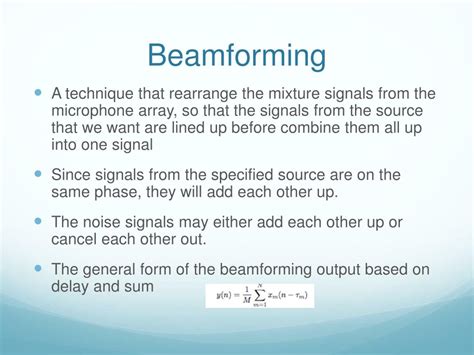 Image result for Microphone Array Beam Formimg