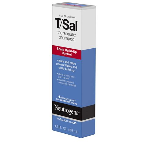 Buy Neutrogena T/Sal Therapeutic Scalp Shampoo for Scalp Build-Up ...