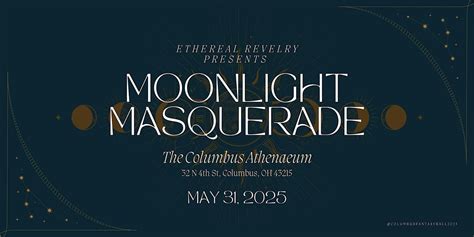 Moonlight Masquerade, TempleLive at the Columbus Athenaeum, 31 May 2025 ...