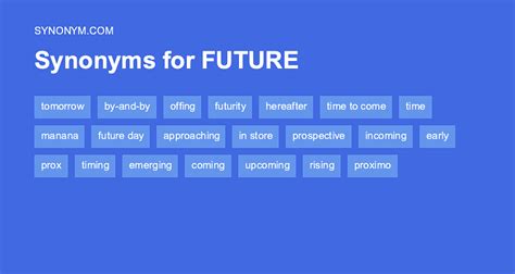 Another word for FUTURE DATE > Synonyms & Antonyms
