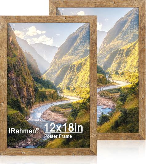 Amazon.com - iRahmen 12x18 Picture Frame Set of 2 with Plexiglass ...