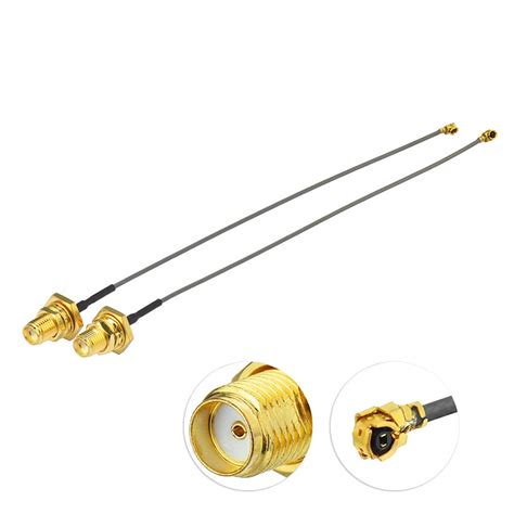 Buy Superbat 6" U.fl/IPEX Cable Mini PCI to SMA Female Low Loss Coaxial ...