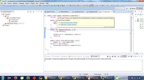 Image result for Comparable Java Example