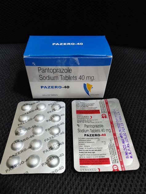 Dynamed Pharmaceuticals, PAZERO 40 in Hyderabad India