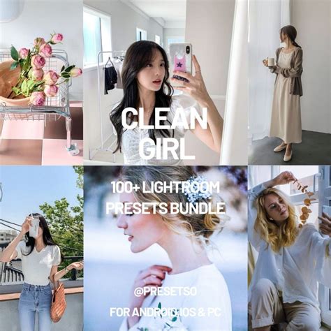Jual Clean Girl Preset Lightroom - Tone Cerah Natural Estetik | Filter ...