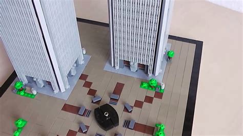 Lego World Trade Center Collapse