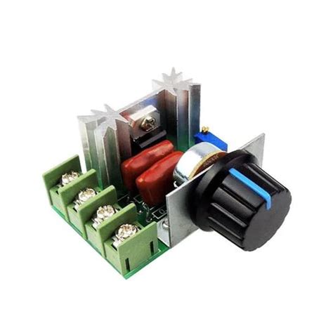TECHKINS AC 220V 2000W SCR Voltage Regulator Dimmers Speed Controller ...