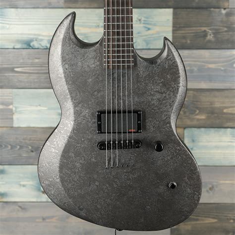 Buy ESP LTD Reba Meyers RM-600 - Black Marble Satin Online at Lowest ...