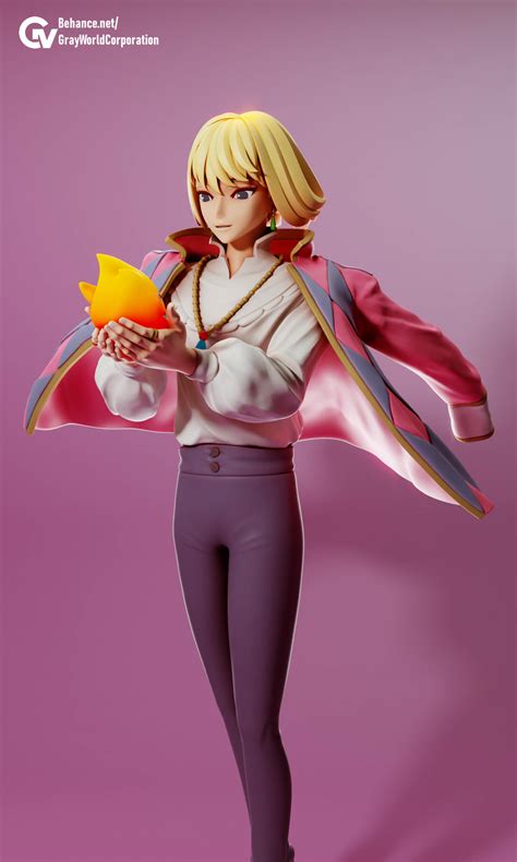 Howl Jenkins Pendragon - Howl's Moving Castle 3D Model by Gray World ...