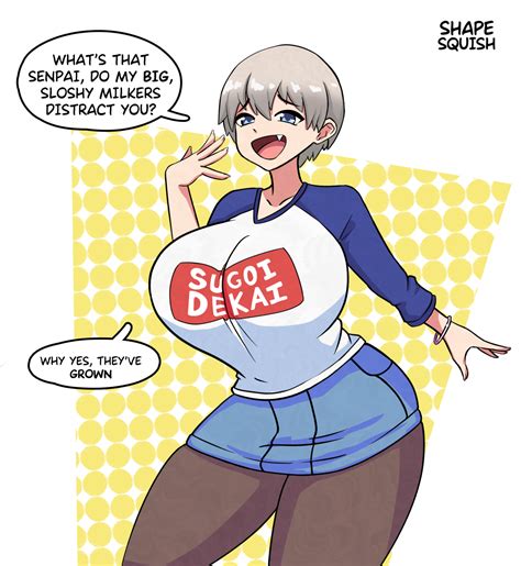 Uzaki-Chan Breast Expansion part 1 by ShapeSquish on DeviantArt