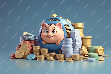 Premium Photo | 3d rendering of categories of money expense payment ...