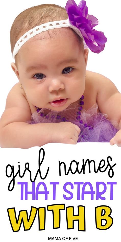 Baby Girl Names Letter B at Tony Carol blog