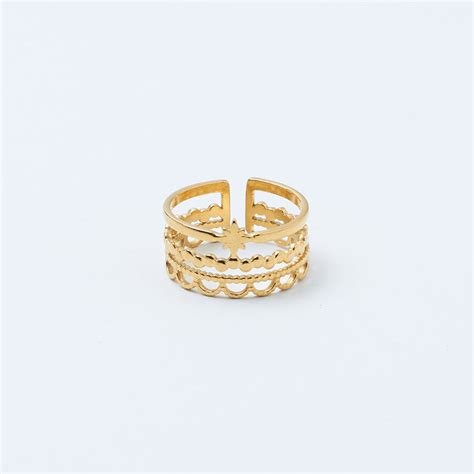 Deia Domed Ring | Salty – Salty Accessories