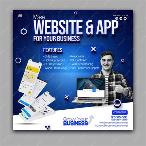 Psd digital marketing live webinar and corporate social media post ...