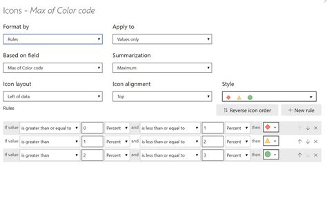 Image result for Microsoft Icon Conditional Formatting