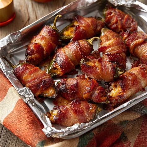 Bacon Wrapped Jalapeno Poppers: No More Cheese Leaks! - Meals & Recipes