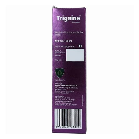 Trigaine Shampoo, 100 ml Price, Uses, Side Effects, Composition ...