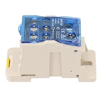 DIN Rail Power Junction Box Electrical Terminal Block Connector ...