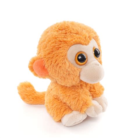 WEIGEDU Small Plush Toys Babies Yellow Monkey Stuffed Animals for Boy ...