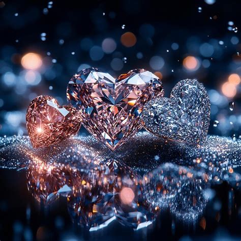 Diamond on amazing background | Premium AI-generated PSD