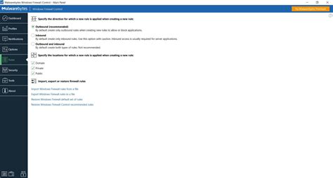 Image result for Windows Firewall Control