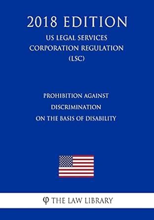 Buy Prohibition Against Discrimination on the Basis of Disability (US ...