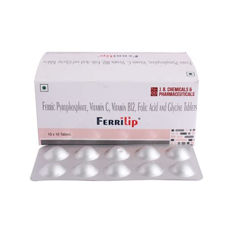 Ferrilip Tablet | Uses, Side Effects, Price | Apollo Pharmacy