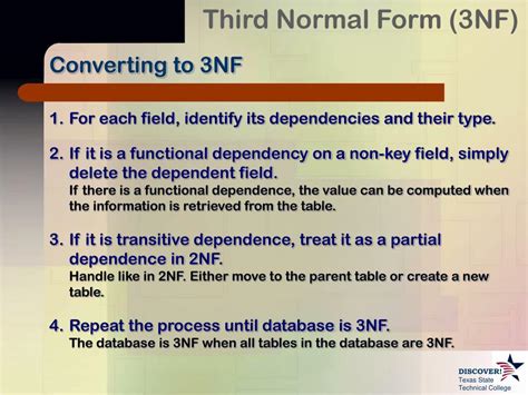 3NF Normalization 的图像结果