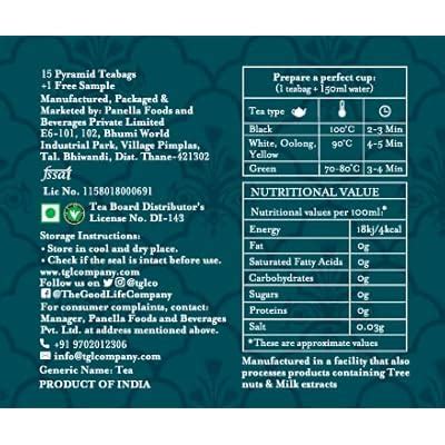 Buy TGL Co. Mogo Mogo Green Tea with Natural Fruits 16 Tea Bags Online ...