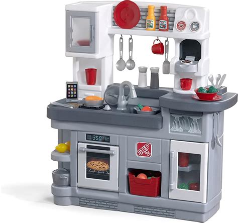 Amazon.com: Step2 Love to Entertain Kids Kitchen Playset, Indoor ...