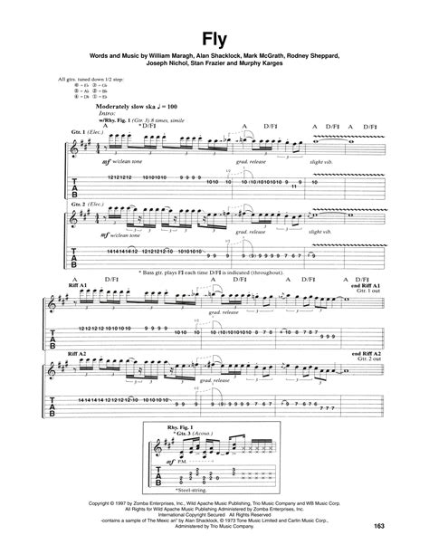 Fly by Sugar Ray - Guitar Tab - Guitar Instructor