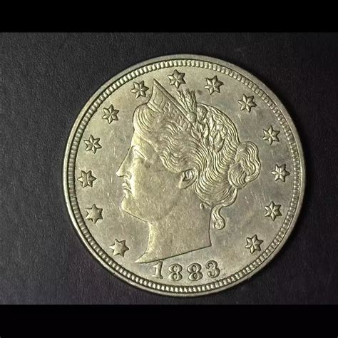 1883 Liberty V Nickel AU58 N/C - Miller's Mint