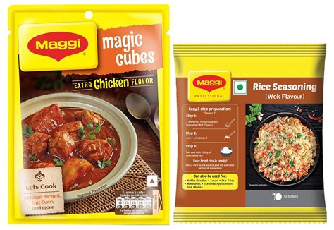 MAGGI Magic Cubes Chicken Masala, 240g | Ready Masala for Rice Dishes ...