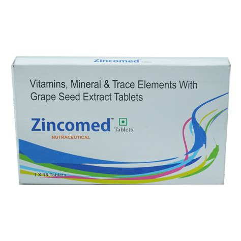Zincomed Tablet 15's Price, Uses, Side Effects, Composition - Apollo ...