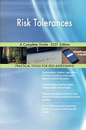Risk Tolerances A Complete Guide - 2021 Edition : Amazon.in: Books