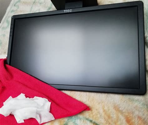 How to try and fix minor monitor scratches